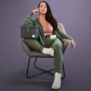 Elvie Stride Plus - Hands-Free, Hospital-Grade Electric Breast Pump with 3-in-1